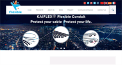 Desktop Screenshot of conduit-flexible.com